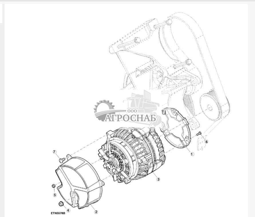 Генератор переменного тока 